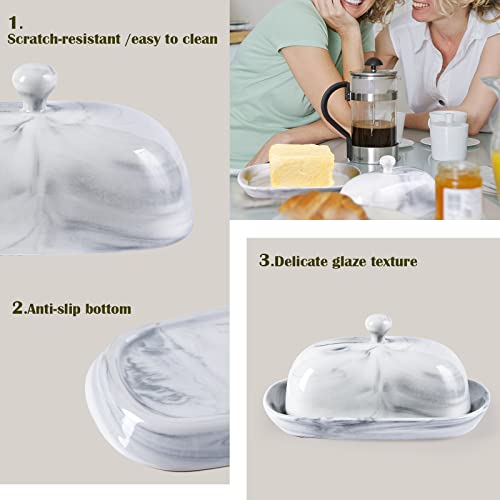 Sand Matte Butter Dish