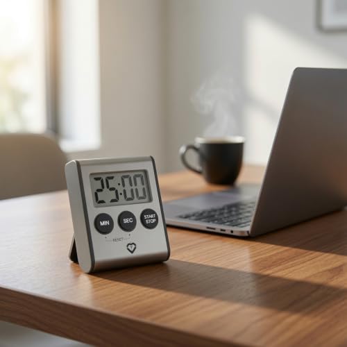 Premium Stainless Steel Digital Kitchen Timer