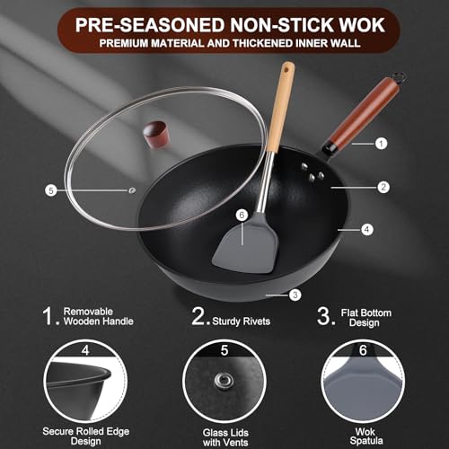Wok Carbon Steel Woks & Stir