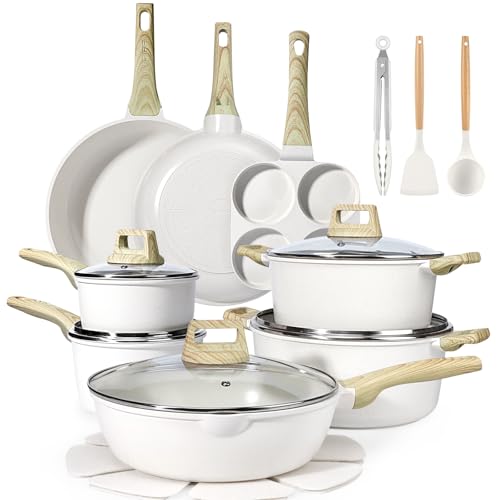 Ceramic Pots and Pans Set Non Stick