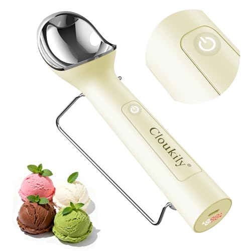 Heated Ice Cream Scoop Electric Icecream Scooper