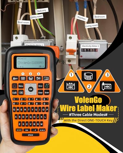 Wire Label Maker Waterproof Labels