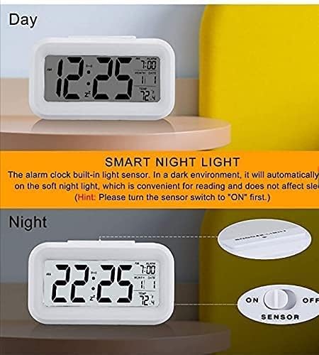 Digital Alarm Clock (White Alarm Clock)