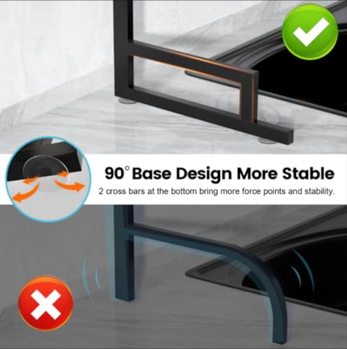 Adjustable Over The Sink Dish Drying Rack 2 Tier 33.4" (33.4"-41.3")