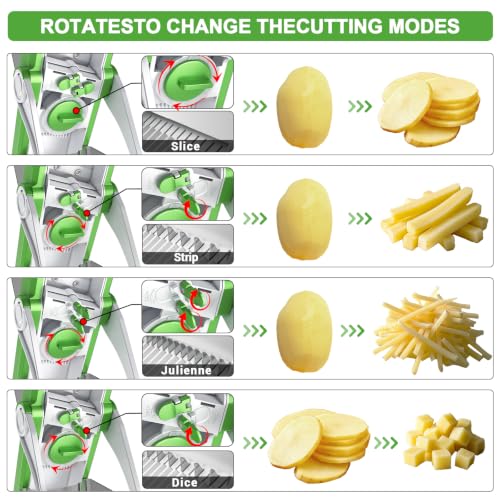 Safe Potato Slicer (Green)
