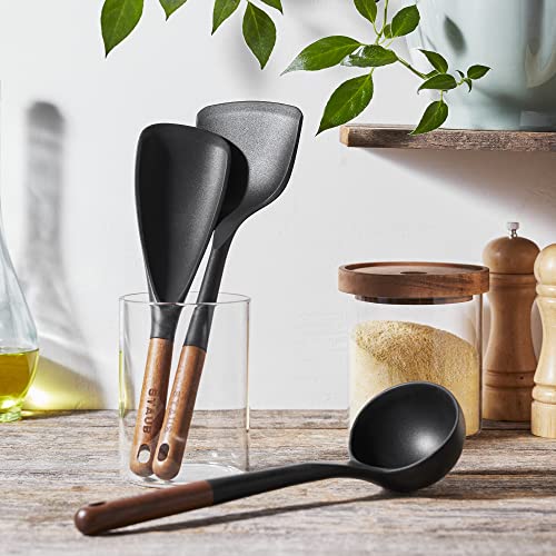 Silicone with Wood Handle Cooking Utensil Sets