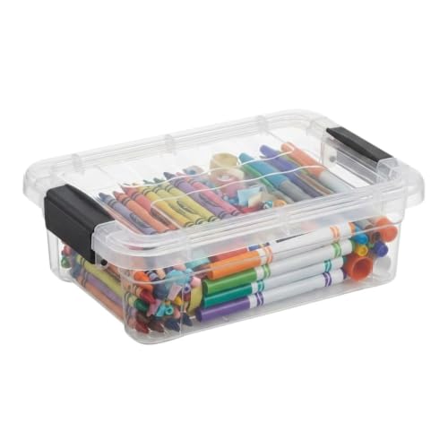 Clear Plastic Storage Boxes with Lids