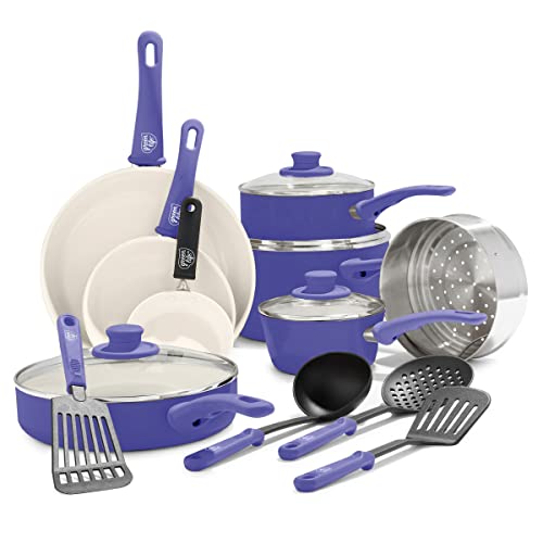 Soft Grip 16 Piece Cookware Set
