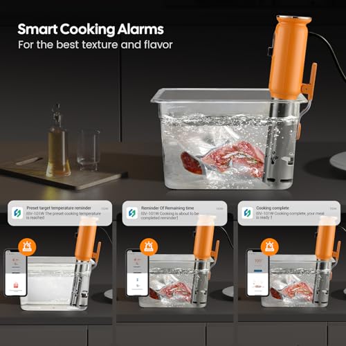 2.4G WiFi Sous Vide Cooker ISV (Ornage)