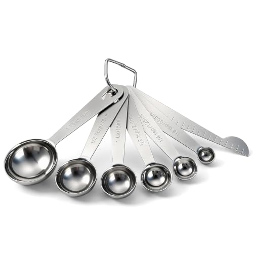 Measuring Spoons Set (Silver / Spoons of 7)