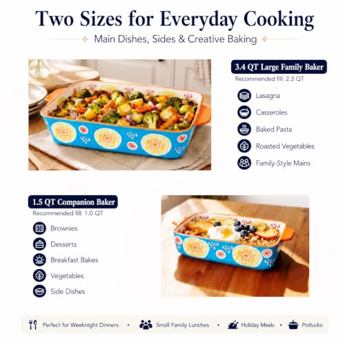 Ceramic Baking Dish Set