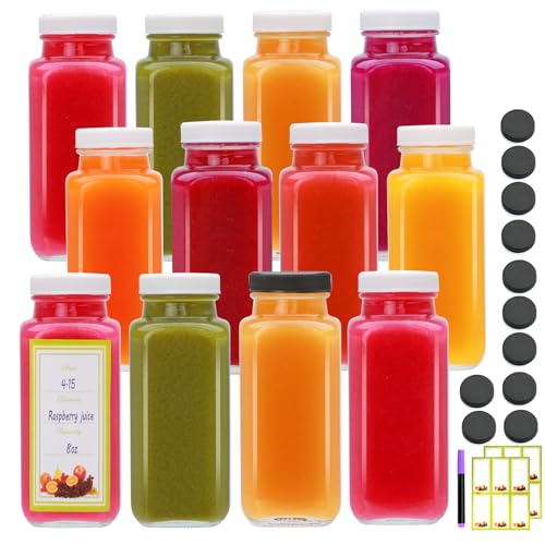 Juice Bottles with Lids