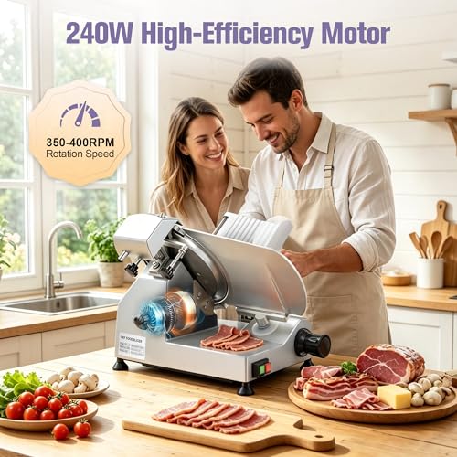 Meat Slicer 10 Inch Commercial Meat Slicer