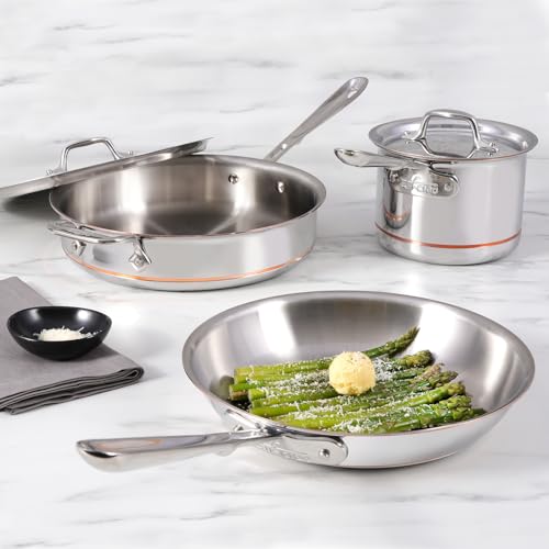Copper Core Steel Cookware Set (5-Piece)
