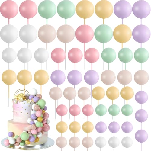 48 Pcs Cake Topper Decorations