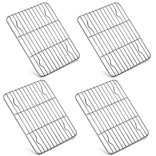 4 Pcs Baking Wire Rack for Cooling