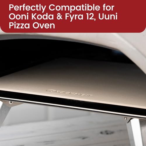 13.2" x 13.2" Square Cordierite Pizza Baking Stone