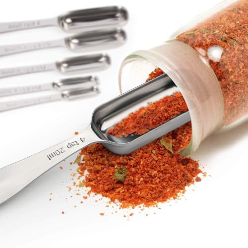 Stainless Steel Narrow Measuring Spoons