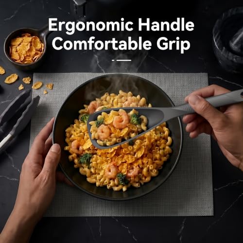 Silicone Cooking Utensils Set (Gray)