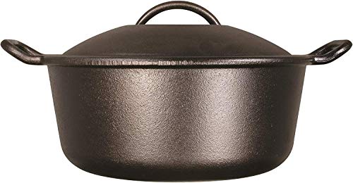 BOLD Pre Seasoned Cast Iron Dutch Oven with Lid (7 QT Dutch Oven)