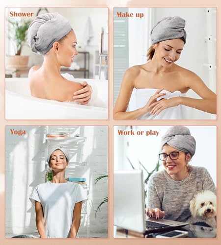 Microfiber Hair Towel Wrap