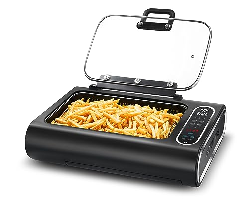 Smokeless Indoor Grill & Air Fryer With Smoke Extracting Technology