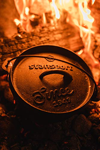 s Cast Iron Dutch Oven with Lid (With Legs-4 QT)