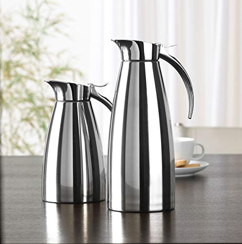 Eleganza Stainless Steel Insulated Carafe (44 Ounces)