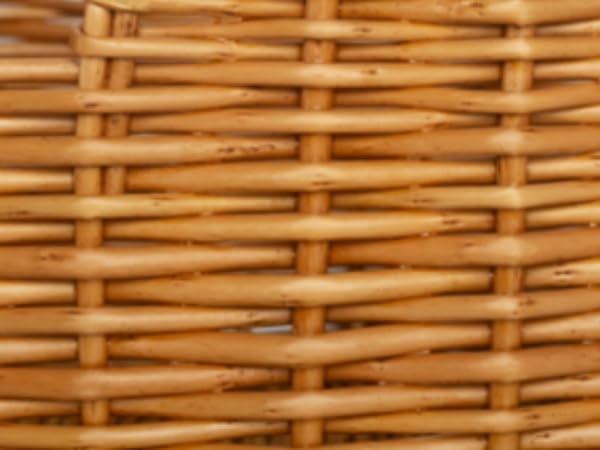 Wicker Basket with Built