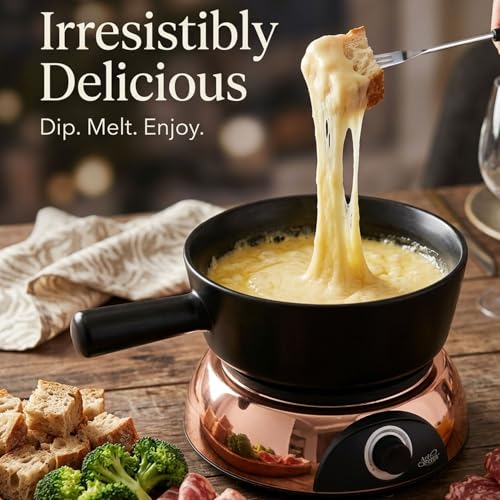 2 QT Electric Fondue Pot for Meat
