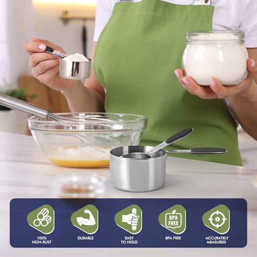 Stainless steel Measuring Cups and Spoon Set