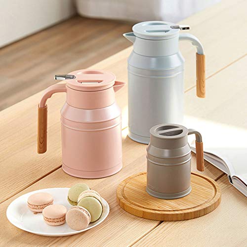 Kitchen Gravy Boat Cute Coffee Milk Jug Insulation and Cooling Stainless Steel Large Capacity 400ml Sauce Bowl (C)