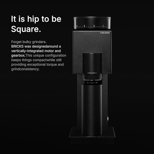 Bricks 01S Electric Coffee Grinder (Black)
