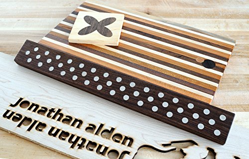 Magnetic Wooden Knife Bar Holder Strip (20 Inch / Walnut)