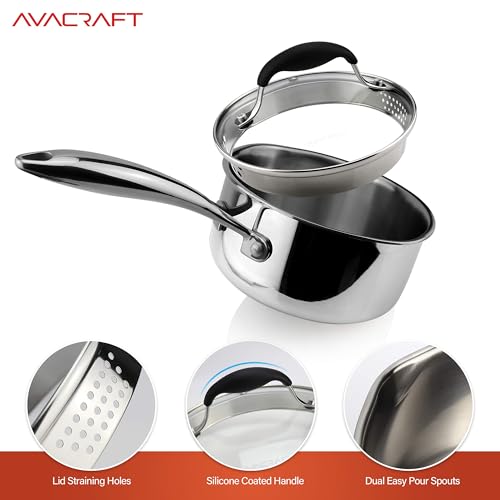 Tri Ply Stainless Steel Saucepans