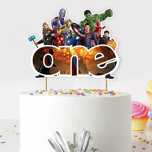 One Cake Topper Set