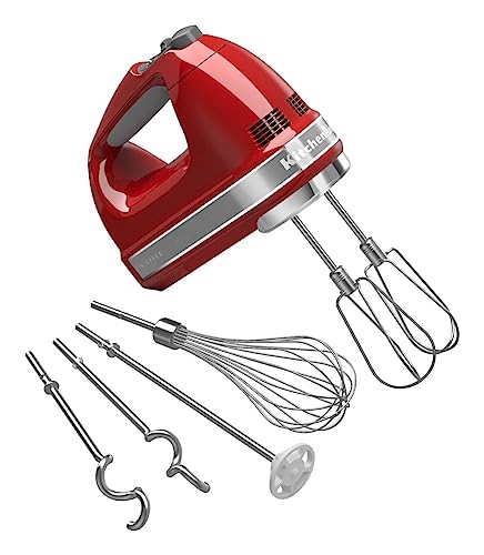 KHM926 9 Speed Digital Hand Mixer with Turbo Beater II Accessories