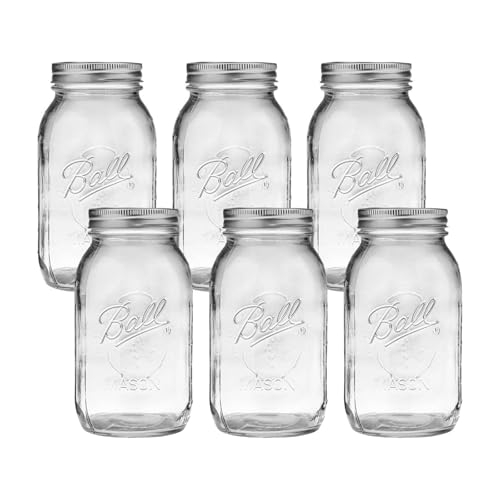 Glass Mason Jars Used for Canning