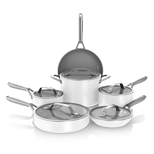 Ceramic 7 Piece Cookware Set