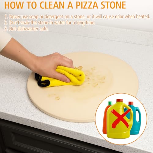 Extra Large Pizza Stone 22" x 14"