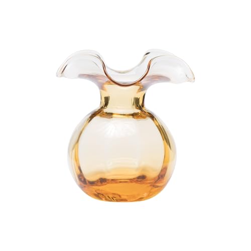 Hibiscus Collection Italian Mouthblown Glass Vases