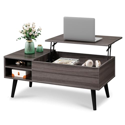 Lift Top Coffee Table with Hidden Storage