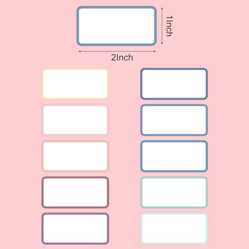1000Pcs Removable Food Labels