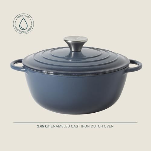 Addlestone Quart Enamel Cast Iron Dutch Oven