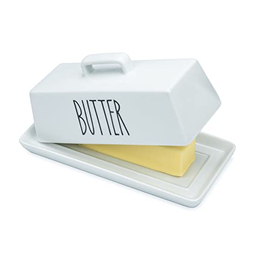 Butter Dish With Tray