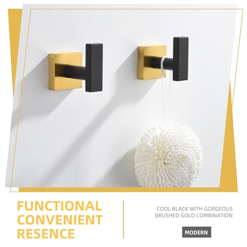 Towel Hooks for Bathroom 2 Pack
