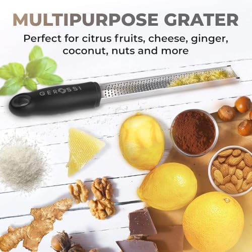 Stainless Steel Lemon Zester with Handle