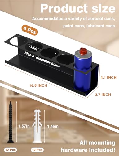 Professional Aerosol Spray Can Holder