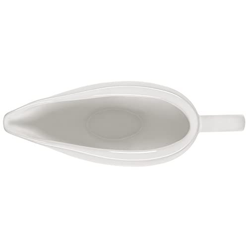 Heritage Stoneware Gravy Boat (16 Ounces / White)