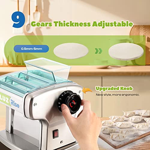 Electric Pasta Maker (2.5mm Round Noodles, 4mm Flat Noodles)